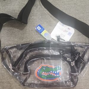 Clear Gators Logo Stadium Approved Crossbody Bag